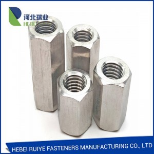 OEM/ODM Supplier China SS304 Hex Long Nut / Connection Nut / Hex Coupling Nut