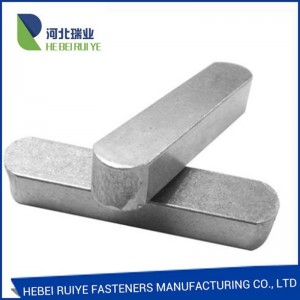 Big Discount China Steel Galvanzied Flat Key Flat Parallel Key Shaft Key