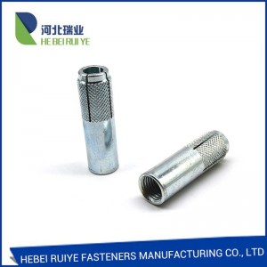 Good User Reputation for China Stainless Steel 304/316 Drop in Anchors with Half Knurling
