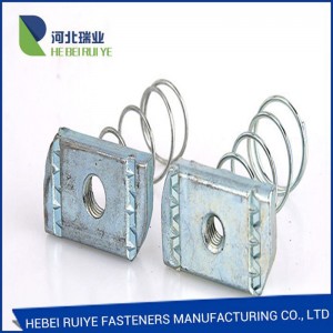 Big discounting China Vodafast DIN 7967 Galvanized Spring Steel Self Locking Counter Nut