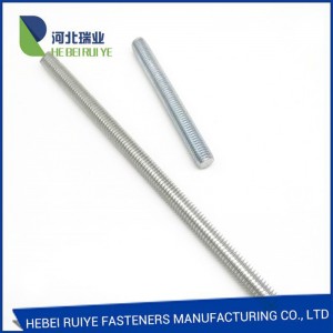 Top Quality China Threaded Rod / Threaded Bar DIN975 /ASTM a 193 B7 / B7m / B8 / B8m with Grade 4.8 / 8.8 / 10.9 / 12.9 / A2 / A4