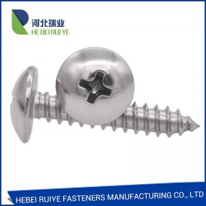 High reputation China Best Selling Cross Recessed Pan Head Thread Forming Self-Tapping Screws