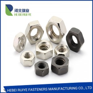CHINESE HOT SALE HEXAGON NUTS GRADE 8 HEX NUT ZINC PLATED