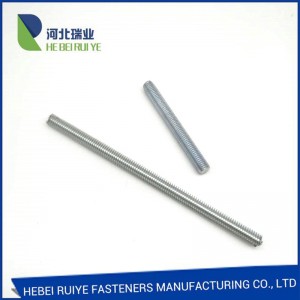 Manufacturer for China Galvanized Carbon Steel Thread Rod DIN975 M2-M52