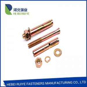 OEM/ODM Manufacturer China High Quality Galvanized Floor Expansion Bolt Fixing Bolt Anchor Expansion Bolt M6 M8 M10 M12