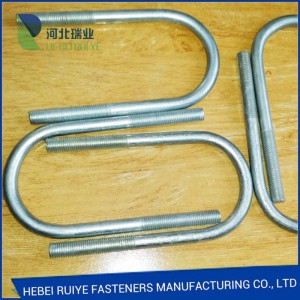 Factory made hot-sale China Stainless Steel SS304 Half Thread U Bolt