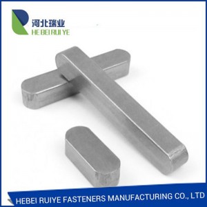 Big Discount China Steel Galvanzied Flat Key Flat Parallel Key Shaft Key