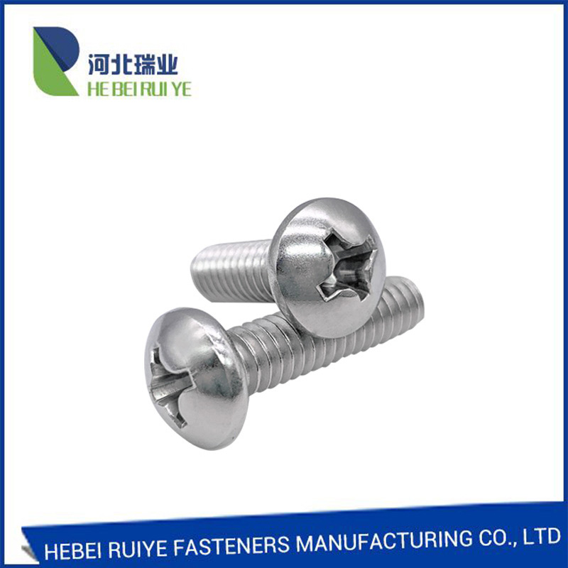 Special Price for Wafer Head Self Drilling Screw - Zinc Plated Steel/SS304 SS316 Machine Screw – Ruiye