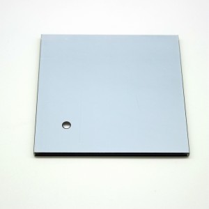 3mm Mirror Effect Switch Glass Panel for Touch Controller