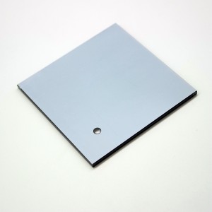 3mm Mirror Effect Switch Panel Glass for Touch Controller