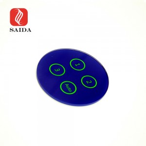 2mm Round Electrical Glass Panel yeSmart Touch Remoter