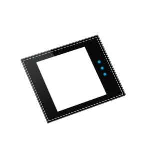 2mmTempered Gorilla Silk Screen Printing Glass د Capacitive Display لپاره