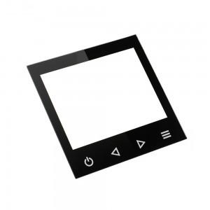 Capacitive дисплей үчүн 2mmTempered Gorilla Silk Screen Printing Glass