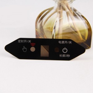 I-AGC Dragontrail 1mm Tempered Glass ene-Semi-Transparent Printing