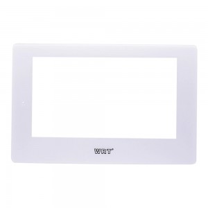 White AGC Dragontrial 21inch Display Tempered Cover Glass