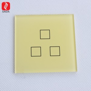 Leading Manufacturer for China EU Standard Cnskou Manufacturer Smart Dimmer 1 Gang 1 Way Touch Switch Crystal Glass Panel Costomize Smart Home