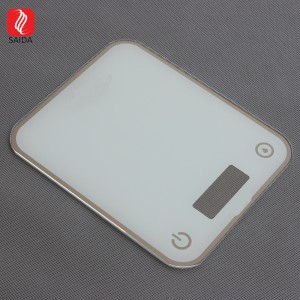 Customzied Waterproof 5mm 6mm Tempered Glass alang sa Kitchen Scale