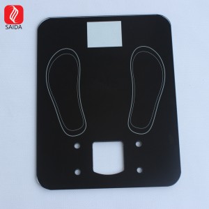 Boby Fat Smart Scale uchun 6 mm xavfsizlik hemral temperli shisha