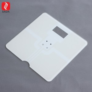 6mm Weighting Kitchen Scale Panel Glass misy Drilled Hole