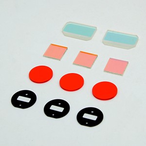 0,5 mm UV-blokkerende optiese IR-fliterglas