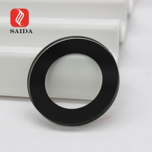 0.8mm Round Camera Cover Glass Lens nga adunay Adhesive para sa Webcam