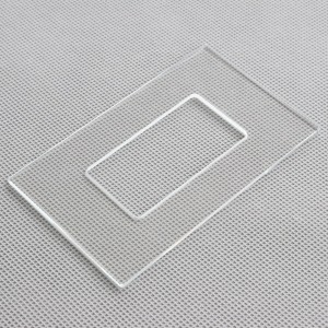 Panou de sticlă cu comutator superior ultra transparent de 3 mm pentru casă inteligentă