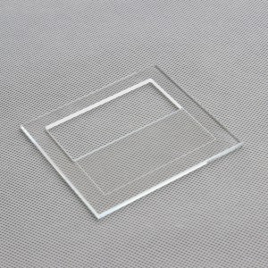 3mm Ultra Klara Supra Ŝaltilo Vitra Panelo por Inteligenta Hejmo