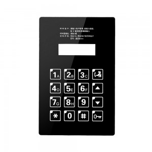 កញ្ចក់គម្រប 2mm ប្ដូរតាមបំណងសម្រាប់ Door Touch Pad