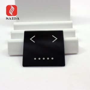 3mm Socket Smart Wall Light Touch Switch Panel tal-ħġieġ