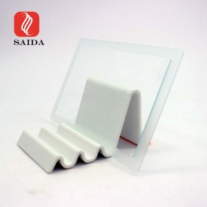 4 mm ruudukujuline sihiku astmeline karastatud klaas LED-valgustuse katte jaoks