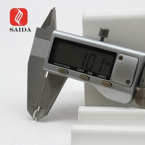 Dedektör için 1,5 mm Ekstra Şeffaf Temperli Cam Panel