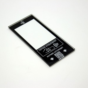 2mm Door Access Control System Toughened Glass