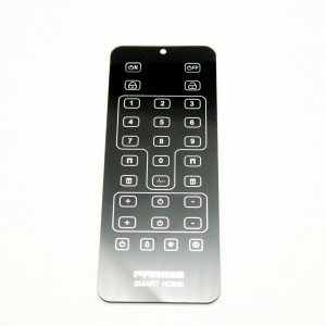 Smart Home Remote Controller සඳහා 3mm තද වීදුරු