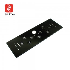 Produse noi fierbinți China Touch Light Switch Wall Placă de sticlă cu buton concav