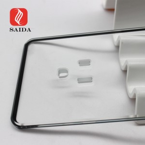 3mm Light Socket Glass Panel nga adunay Black Printing para sa Smart Home