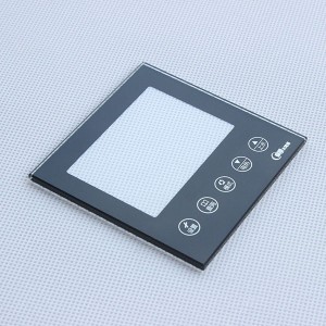 Bra kvalitet Kina Ultra Clear härdat glas Switch Plate