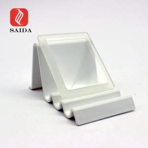 4mm Low Iron Square Step Glass para sa LED Lighting