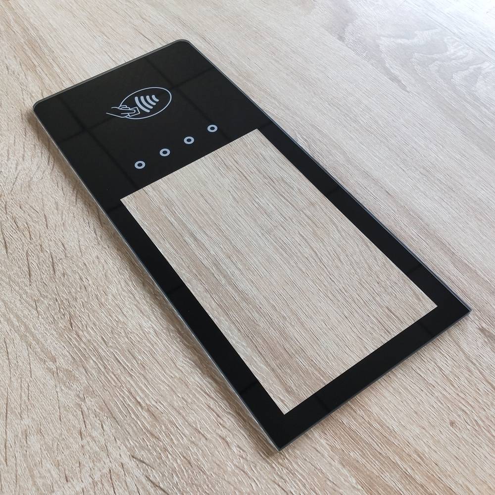 Well-designed Digital Portable Body Scale - Top Quality 2mm Front Cover Toughened Glass for RFID Smart Door Lock  – Saida