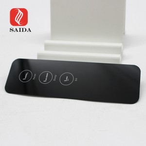 1-mm-Touchscreen-Frontglasscheibe für Massagegerät