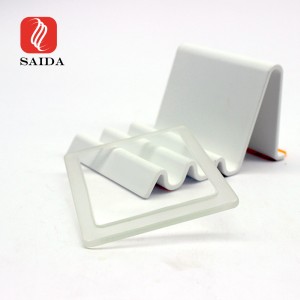 Vetro con gradino quadrato a basso contenuto di ferro da 4 mm per illuminazione a LED