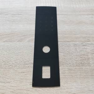 Πάνελ από σκληρυμένο γυαλί 3mm για έξυπνο κουδούνι πόρτας