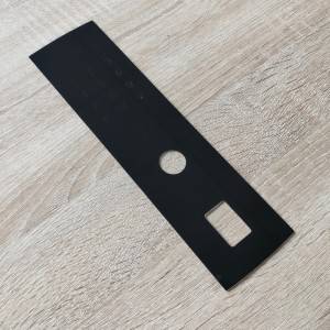 Smart Doorbell үчүн 3мм чийилүүгө туруктуу Tempered айнек панели