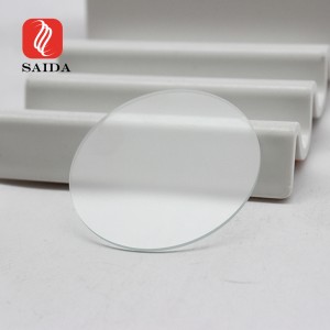 1,5 mm Transparant Cover Round Gorilla Glass foar LCD Display