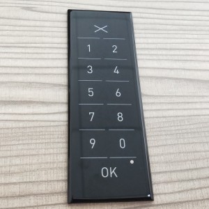 3mm Door Keypad Obfirmo Front Protective Glass