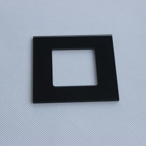 Panou din sticlă de cristal alb din China de cea mai bună calitate, priză pentru computer de date cu o singură bandă, fără adaptor de priză RJ45