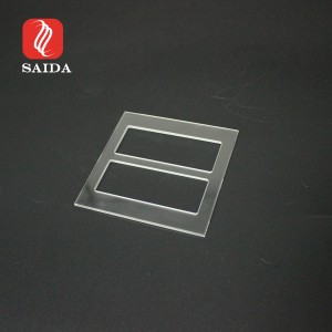 Elektrik 3mm klè Smart Touch limyè switch Glass Panel