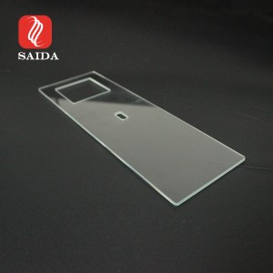 3 mm laag ijzer slim deurslot transparant glas