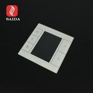 3mm Apple White Crystal Celar Toughened Glass maka Thermostat