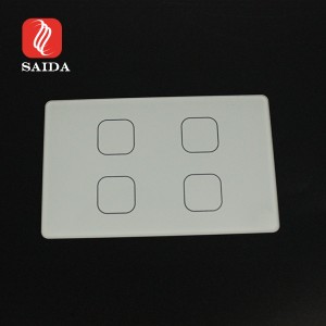 1mm Ultra Thin Glass Smart Touch Lighting Control