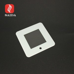 1 мм бяло закалено стъкло за превключвател на светлината с прозорец